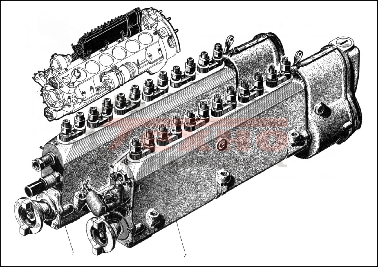 Запчасти Топливный насос Д12 (Ч15/18)